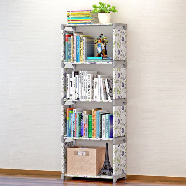 Bookshelf Storage Shelve for books Children book rack Bookcase for home furniture-4