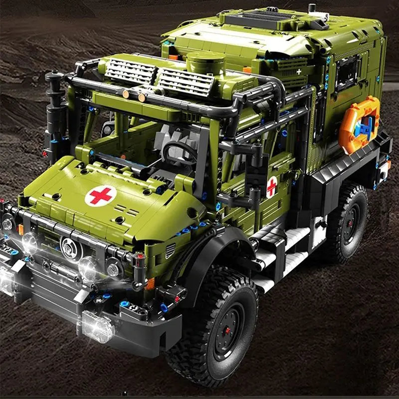 Armoured Military Ambulance 3849pcs-1