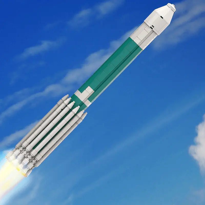 Delta II with MER Rover 414pcs-1