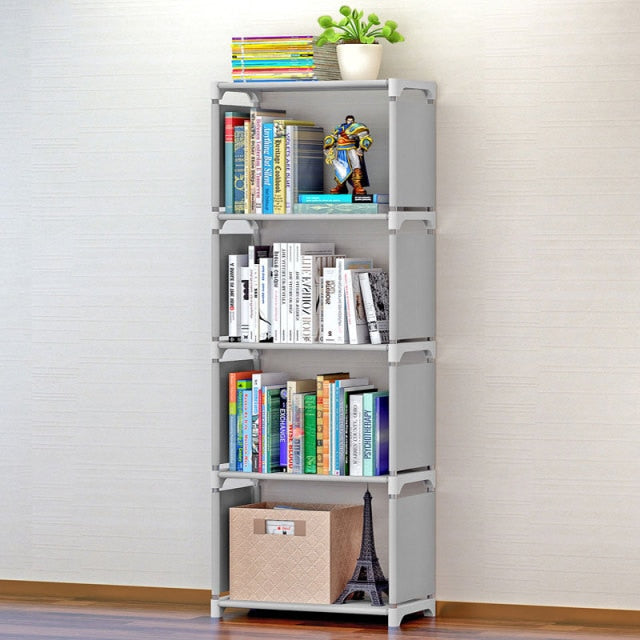Bookshelf Storage Shelve for books Children book rack Bookcase for home furniture-3